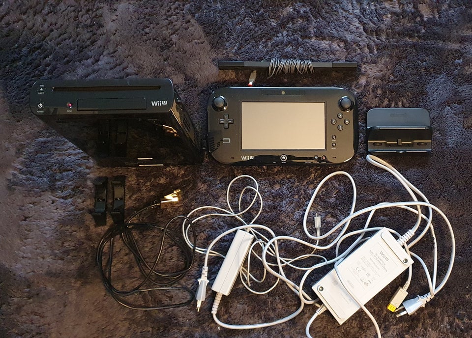 Nintendo Wii U, Sort Farve, Perfekt