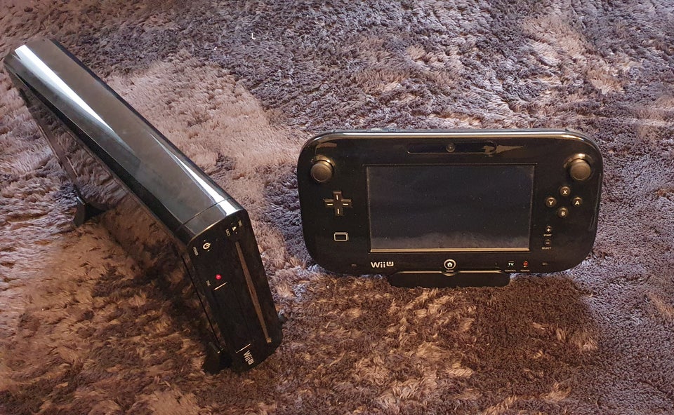 Nintendo Wii U, Sort Farve, Perfekt