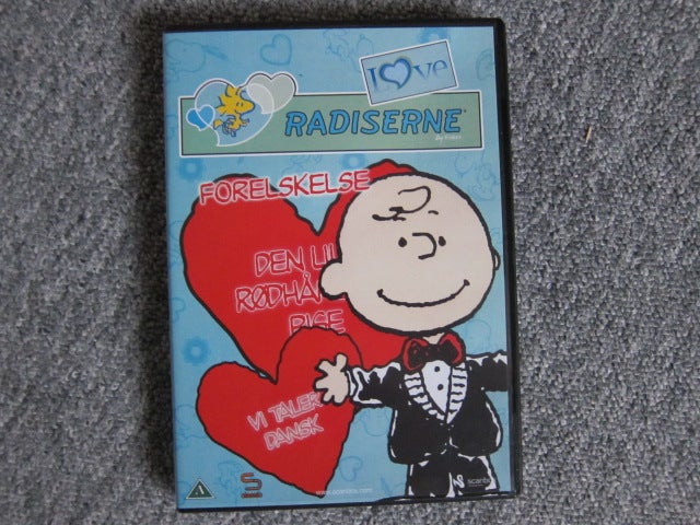 Radiserne peanuts, DVD, tegnefilm