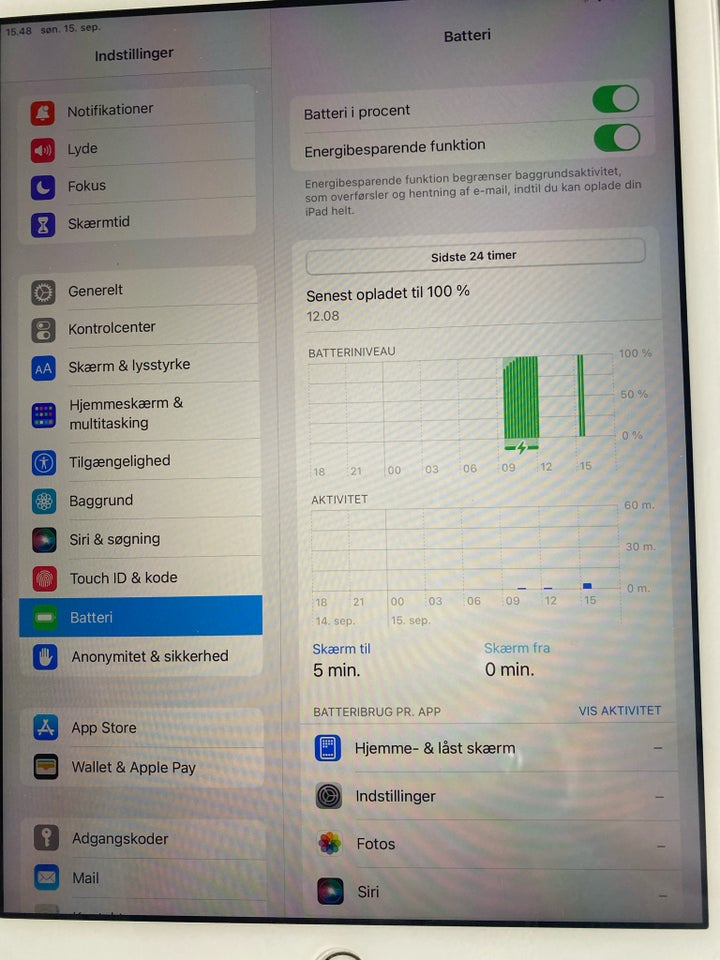 iPad Air 2 128 GB hvid