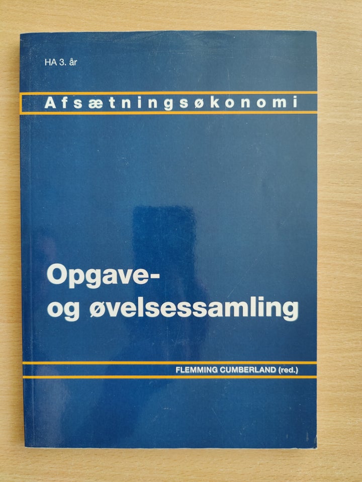 Afsætningsøkonomi, Opgave- og