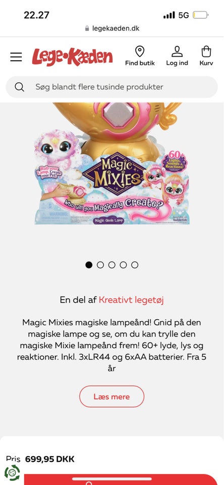 Andet legetøj, Magic Mixies