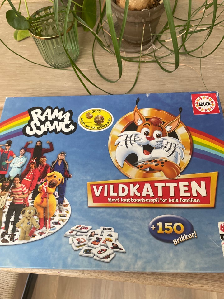 Vildkat ramasjang, brætspil