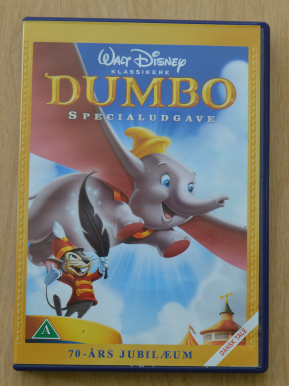 Dumbo, instruktør Walt Disney, DVD