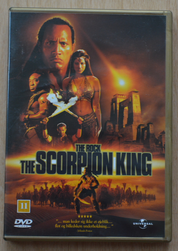 The Scorpion King, DVD, action