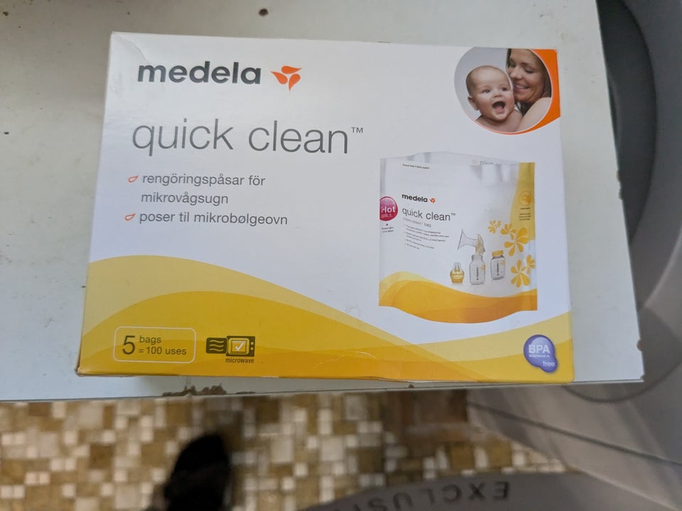 Andet, Medela quick clean, Medela