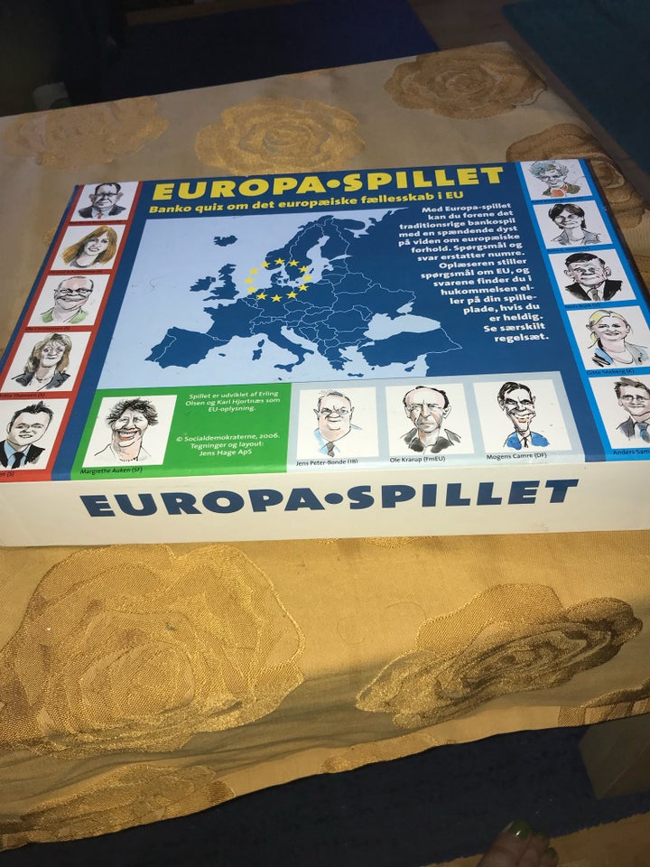 Europa spil - voksen spil, brætspil