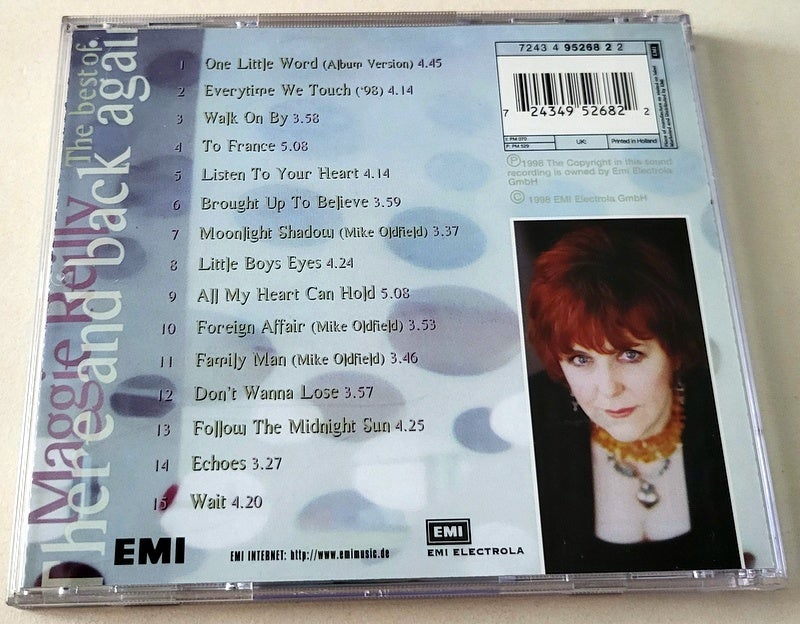 Maggie Reilly: The best of, rock