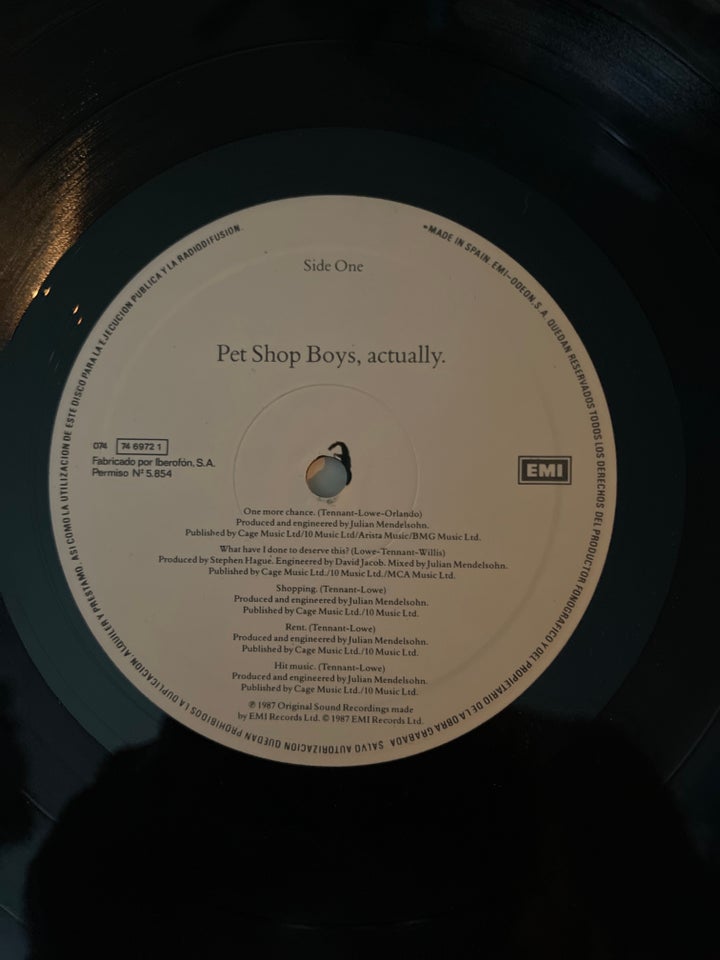 LP, PET Shop Boys , Please