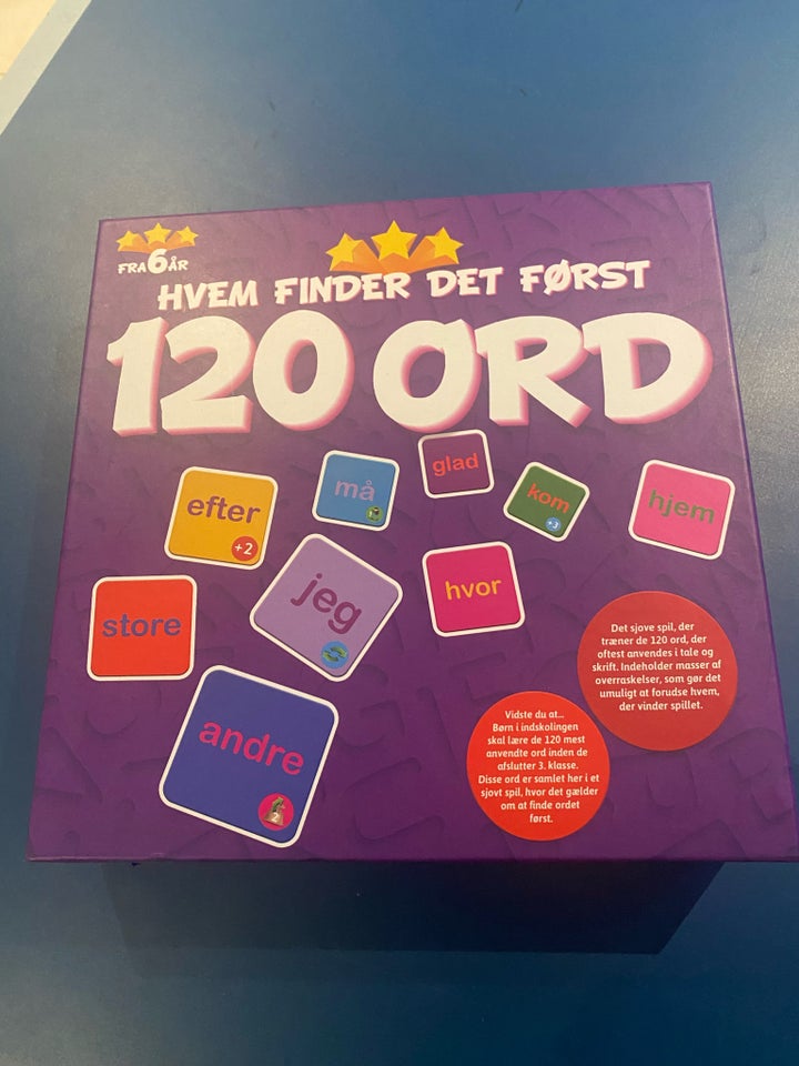 120 ord, andet spil