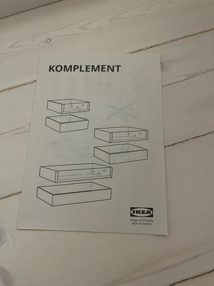 Ikea Pax, Komplement