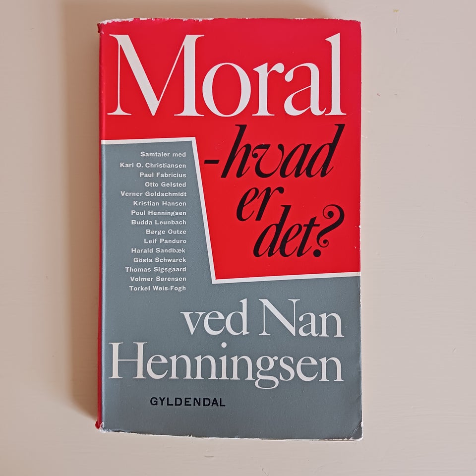 Moral - hvad er det?, Hennings, Nan