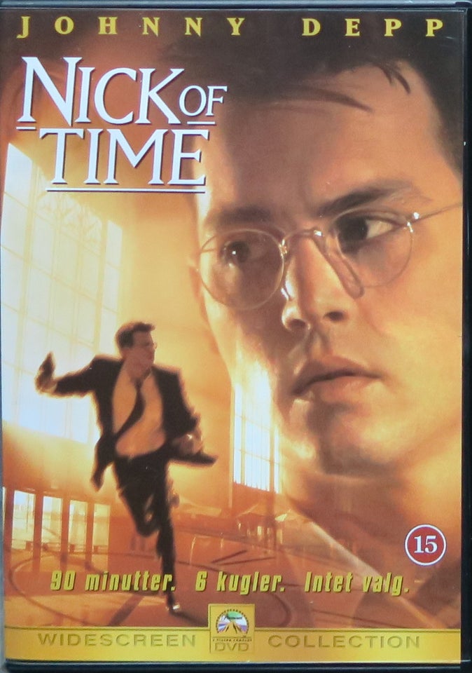 Nick of time, DVD, thriller