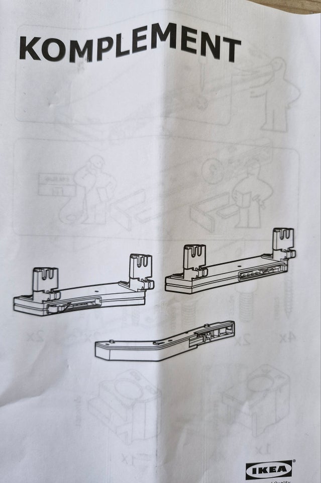 Tilbehør til skabe Ikea