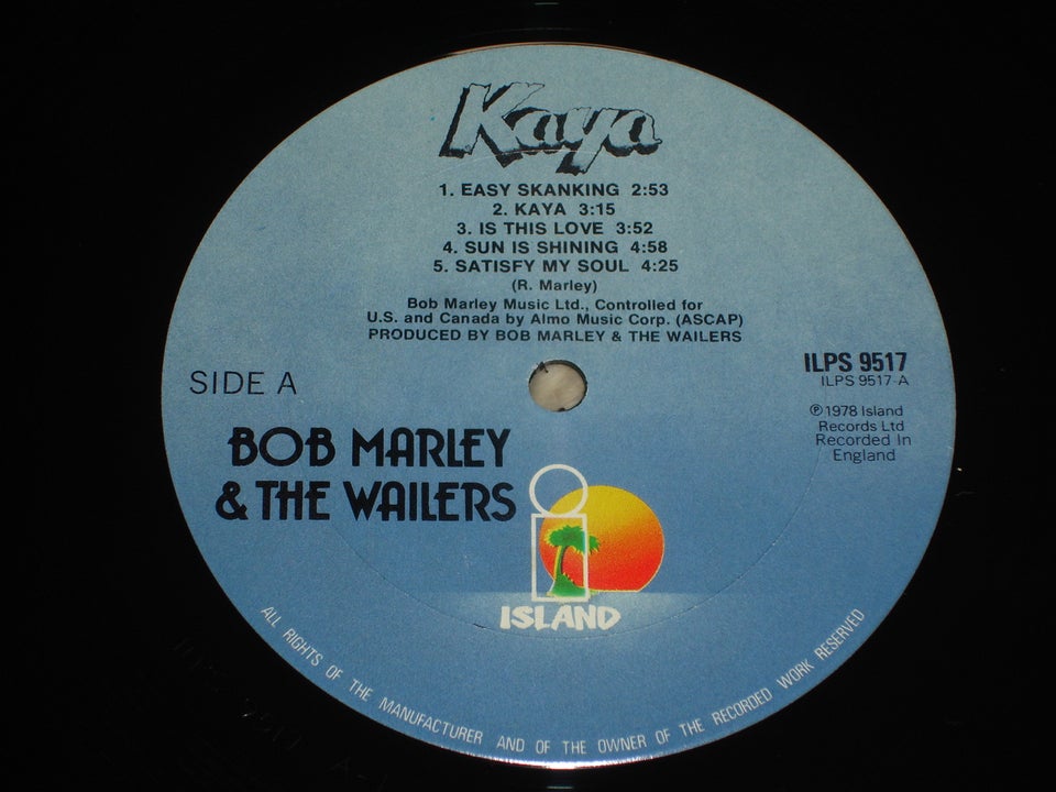 LP, Bob Marley  The Wailers, Kaya