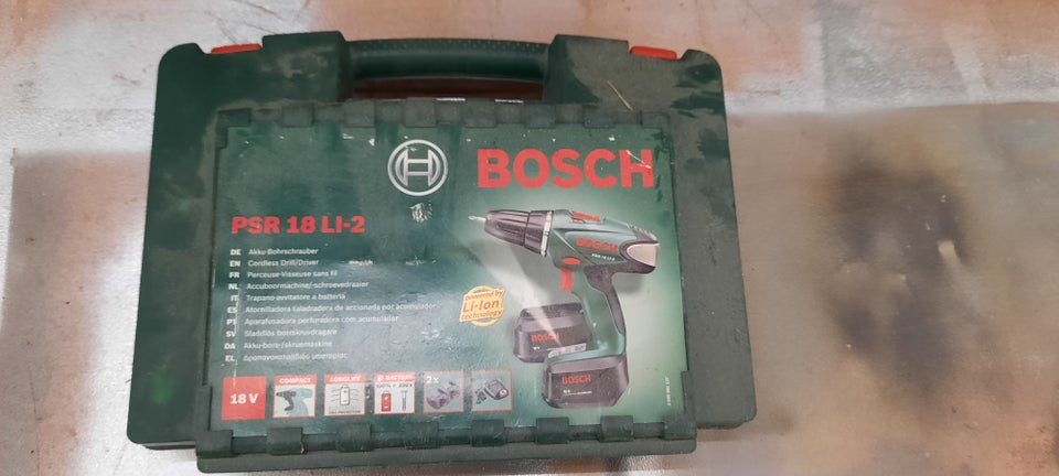 Bosch skruemaskine, Bosch