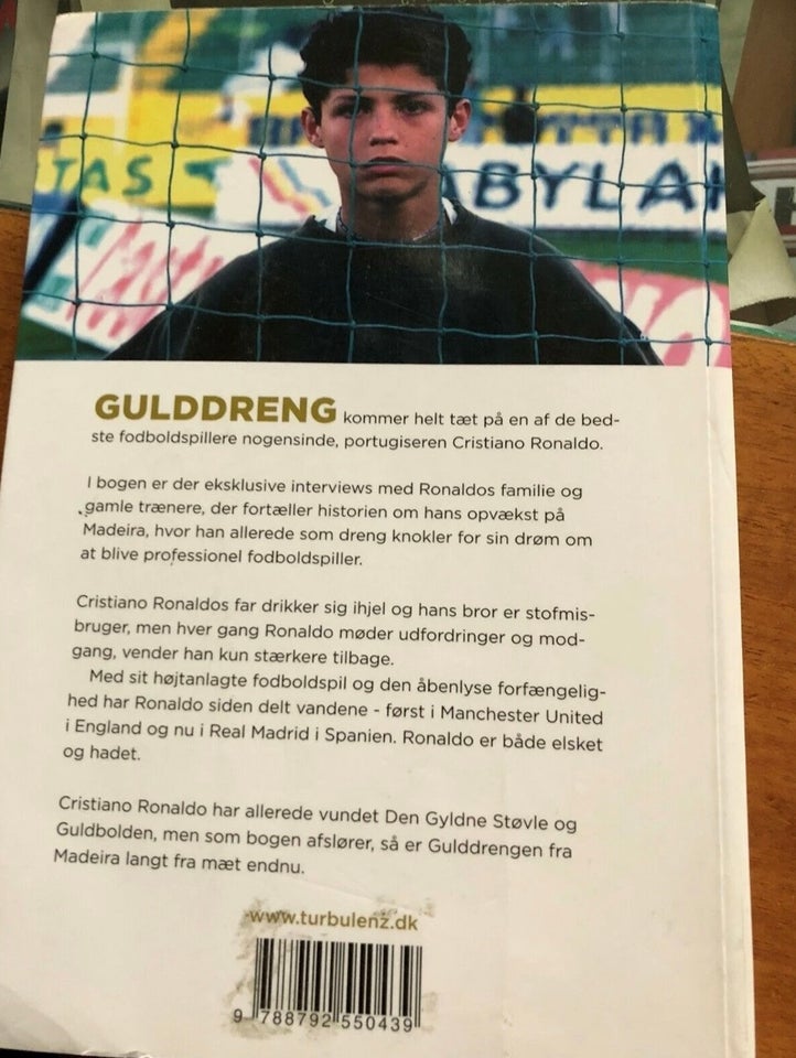 Christiano Ronaldo / gulddreng,