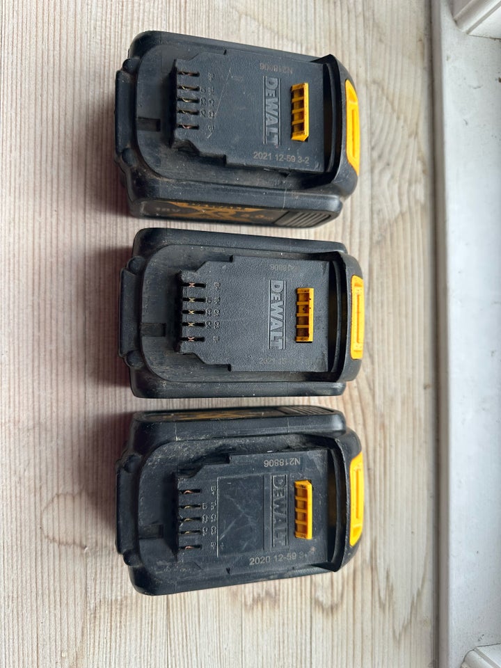 Batteri, Dewalt