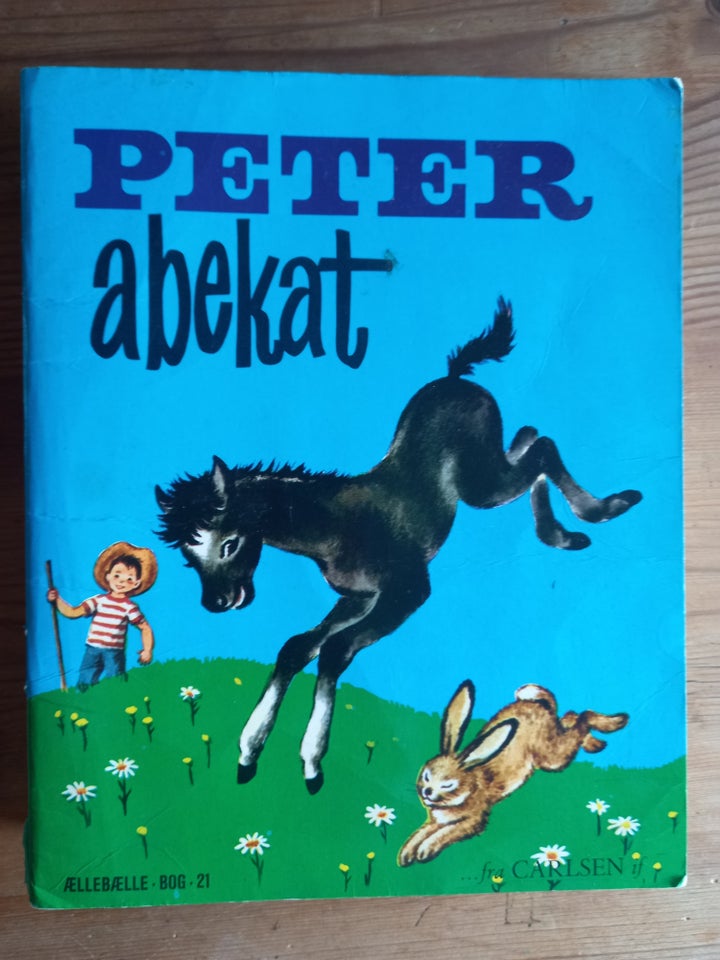 Ælle bælle bog nr 21 Peter abekat, .