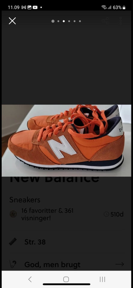 Sneakers, str. 38, New Balance