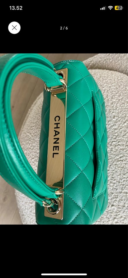 Crossbody, Chanel, lammeskind