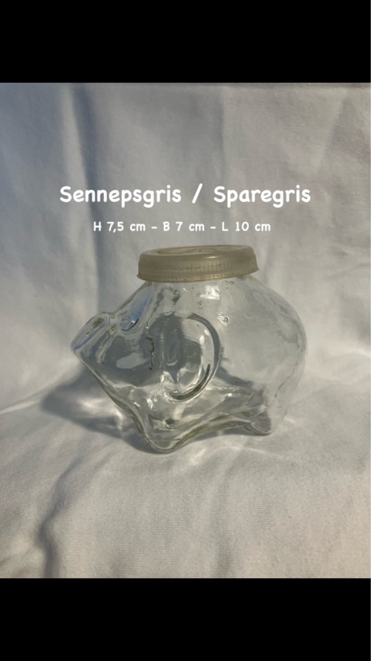 Andet Sennepsgris / sparegris