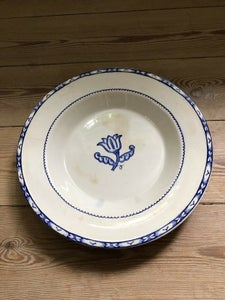 Porcelæn Dyb tallerken