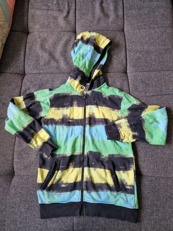 Andet, Hoodie m lynlås og Adidas