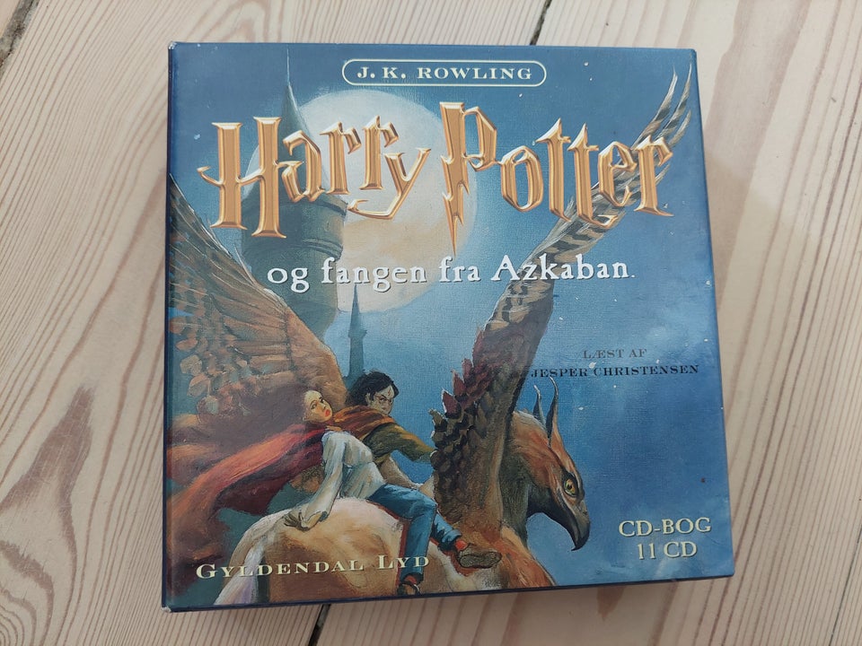 Harry Potter lydbog på cd'er, J. K.