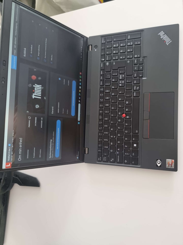 Lenovo Thinkpad L15 Gen 3, AMD Ryzen