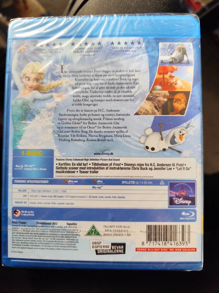 Frost, DVD, animation