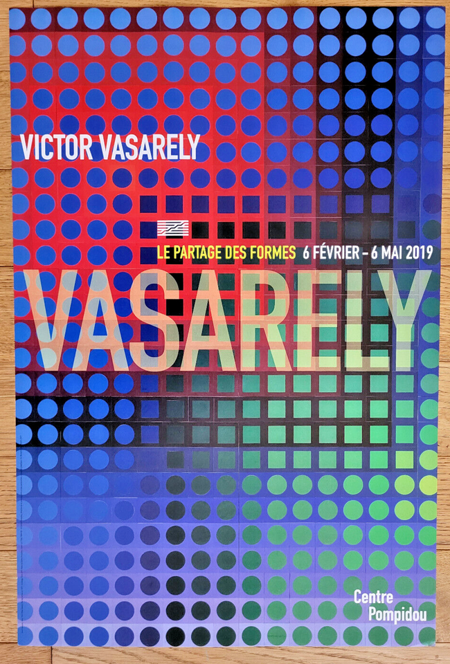 Udstillingsplakat Vasarely