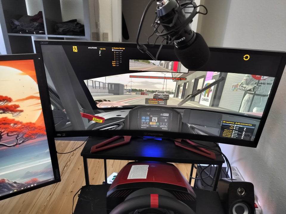 Sim racing tilbehør