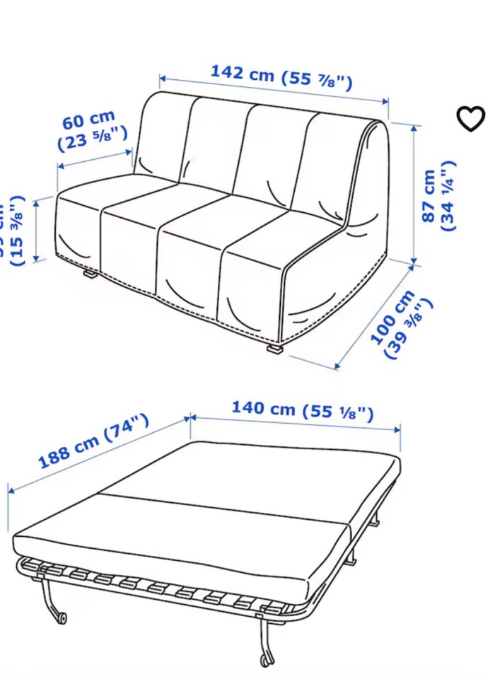 Sovesofa Ikea