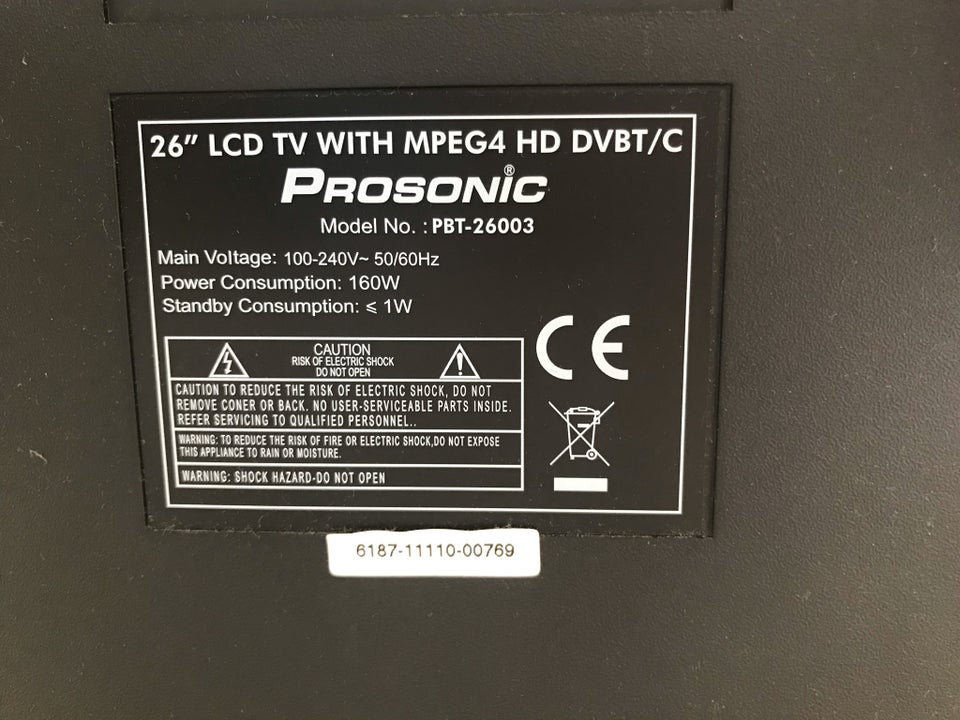 LCD Prosonic 26"