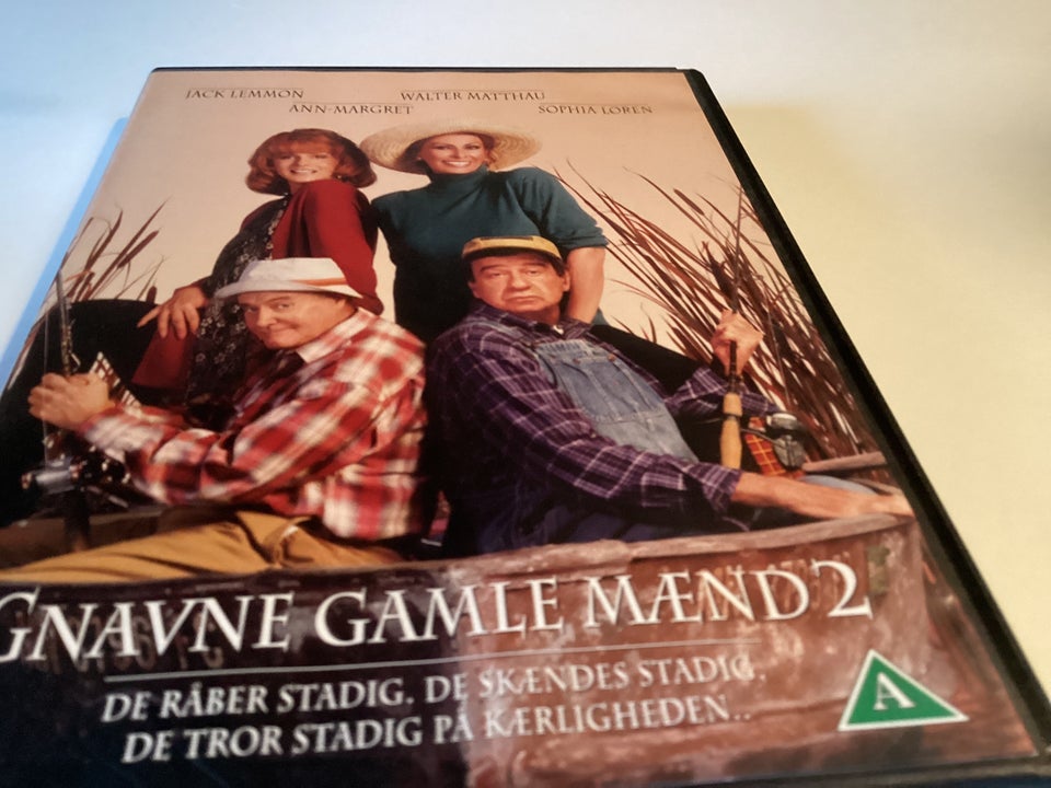 Gnavne gamle mænd 2 , DVD, komedie