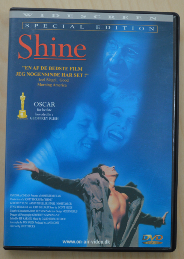 Shine, DVD, drama