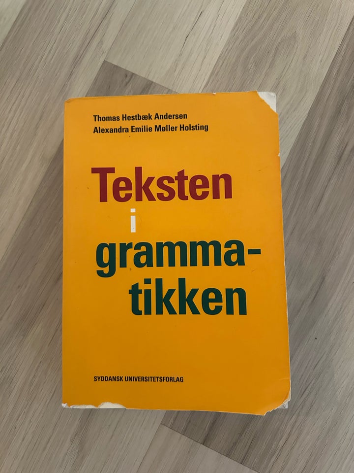 Teksten i grammatikken  Thomas