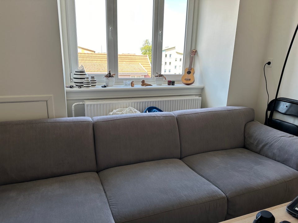 Sofa fløjl 3 pers