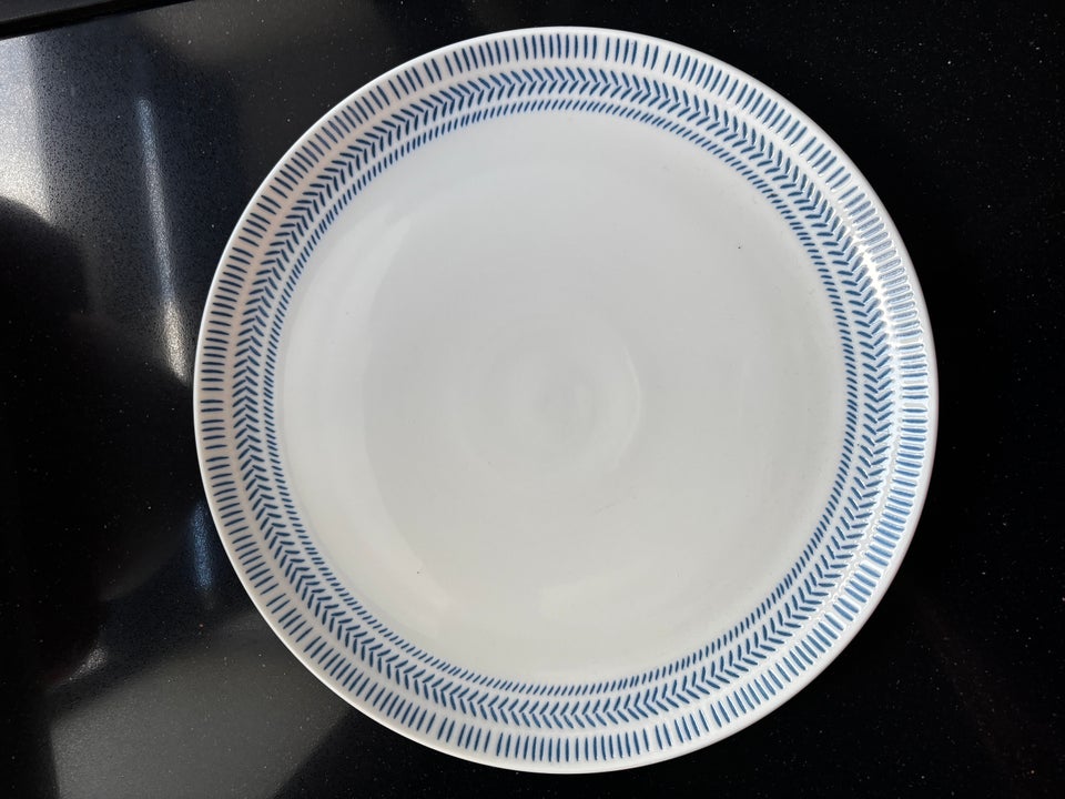 Porcelæn, Middagstallerkener,