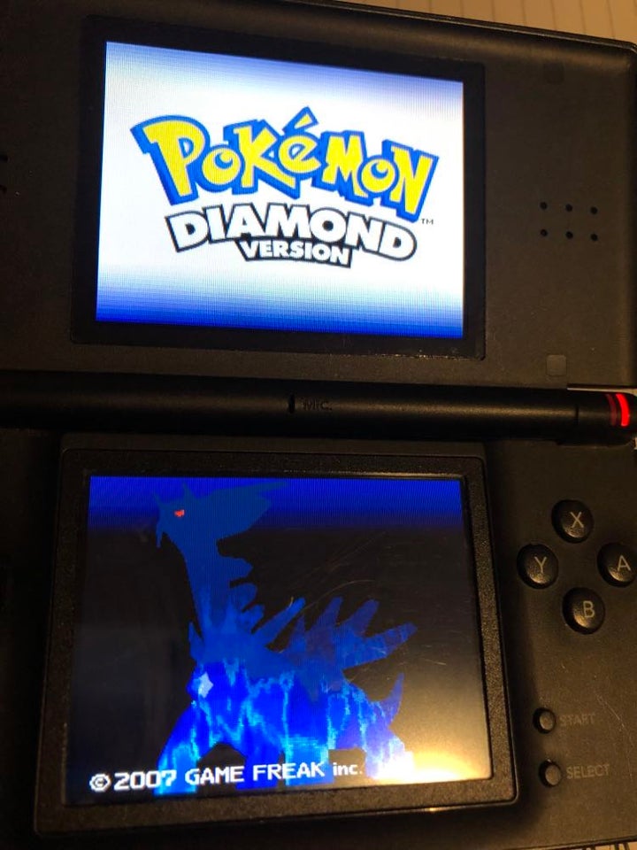 Nintendo DS Lite, + Pokemon