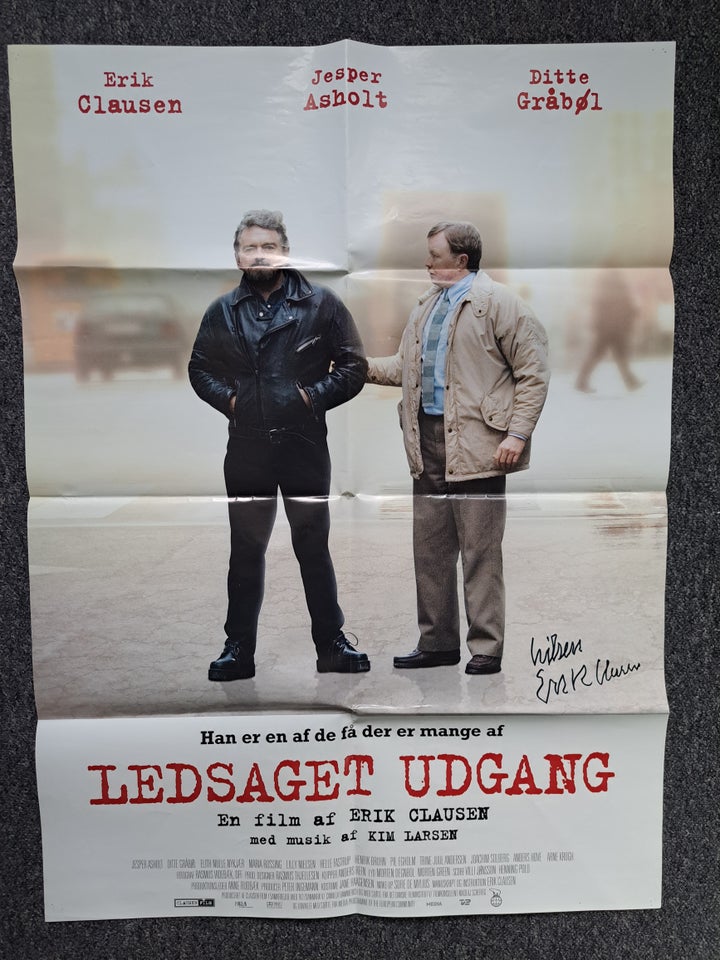 Autografer, Erik Clausen, plakat