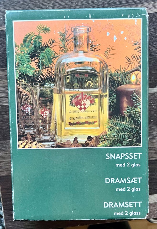 Glas, Jule snapssæt, ??