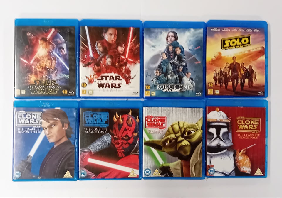 Star wars, instruktør ., Blu-ray