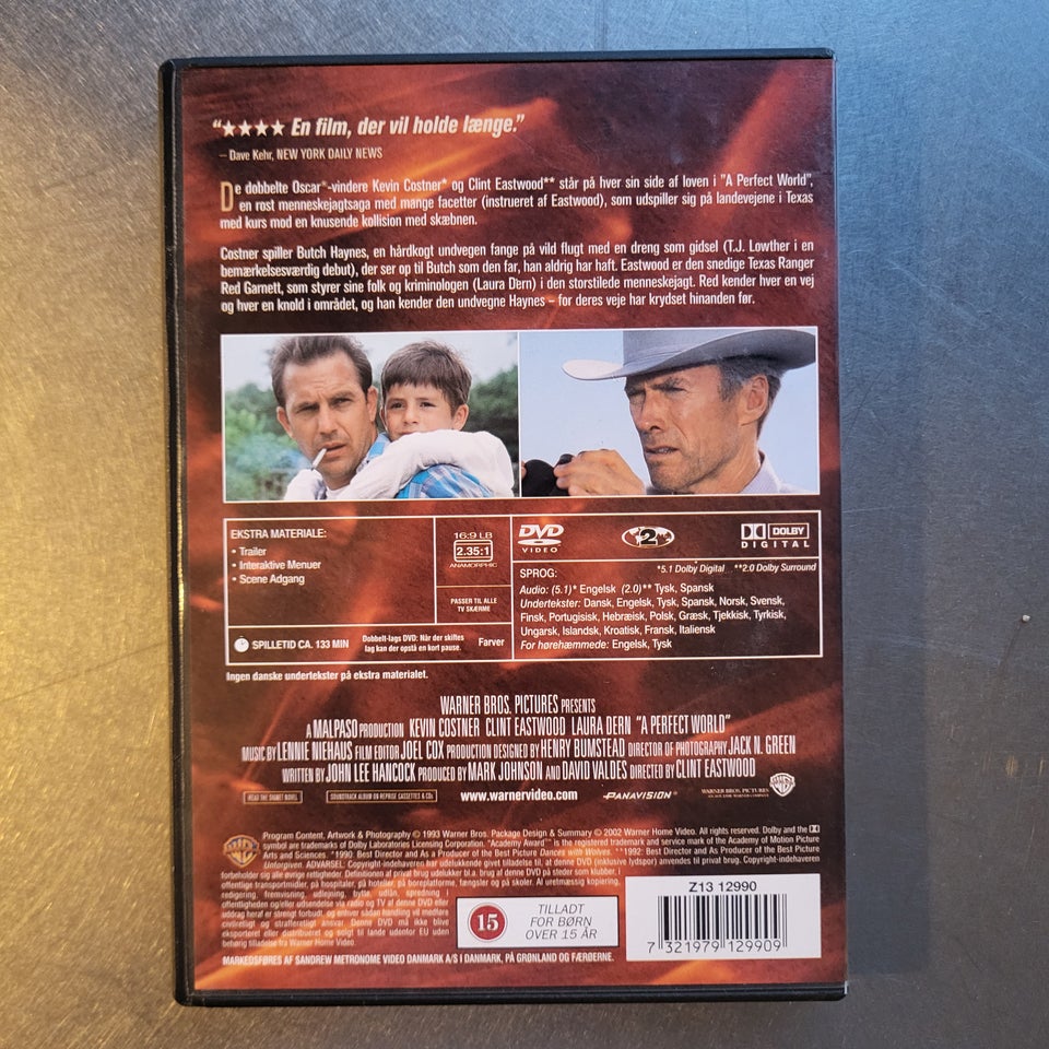 A perfect world, DVD, drama