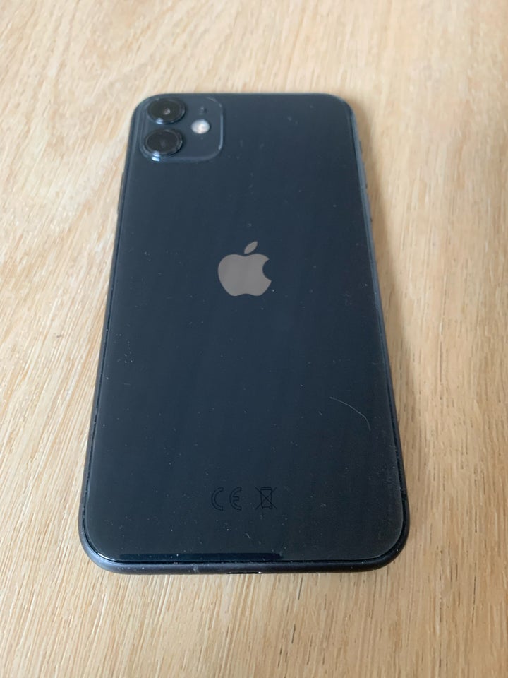 iPhone 11, 64 GB, sort