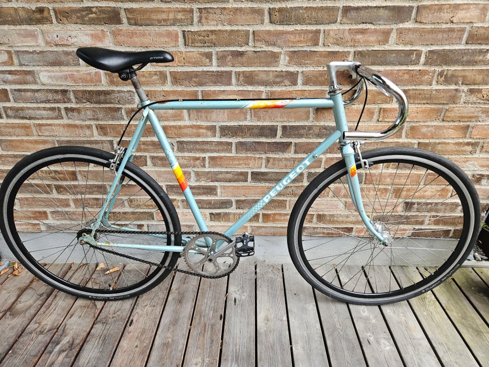 Herrecykel Peugeot 56 cm stel