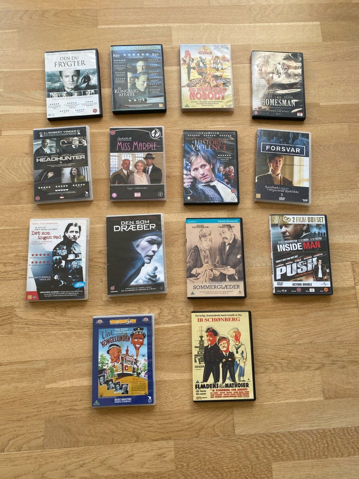 Tv-serier, dvd film, Pc spil og