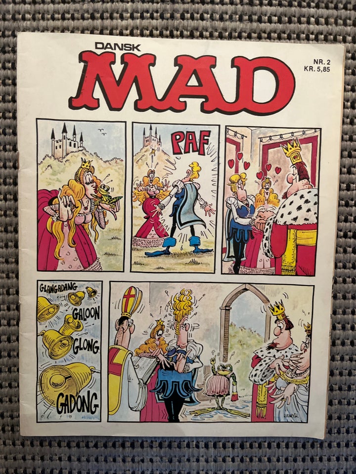 Mad nr 2, Tegneserie