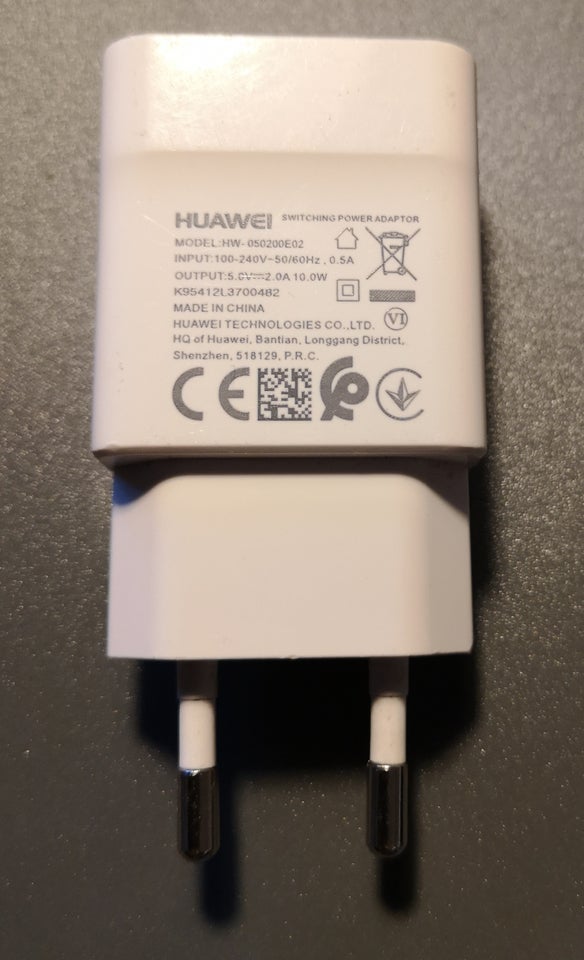 Oplader, t. HUAWEI, Se billede